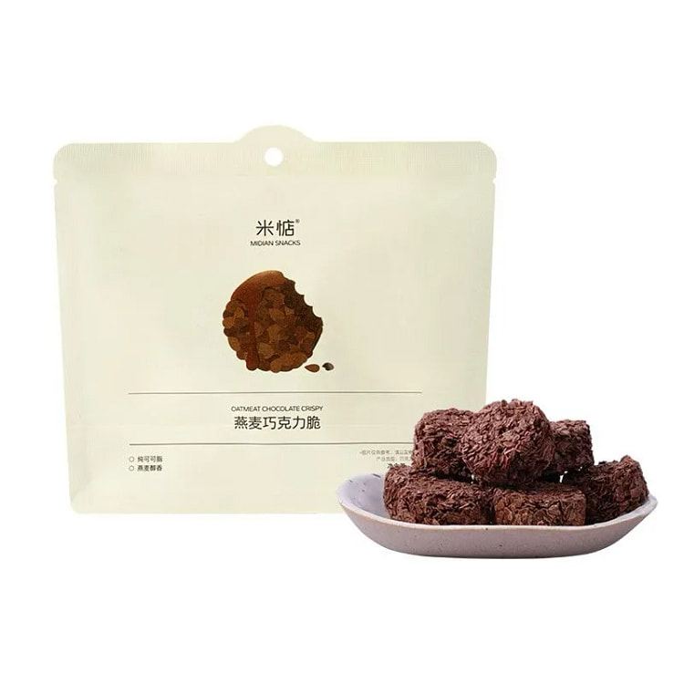 米惦燕麦巧克力脆110g 110 克