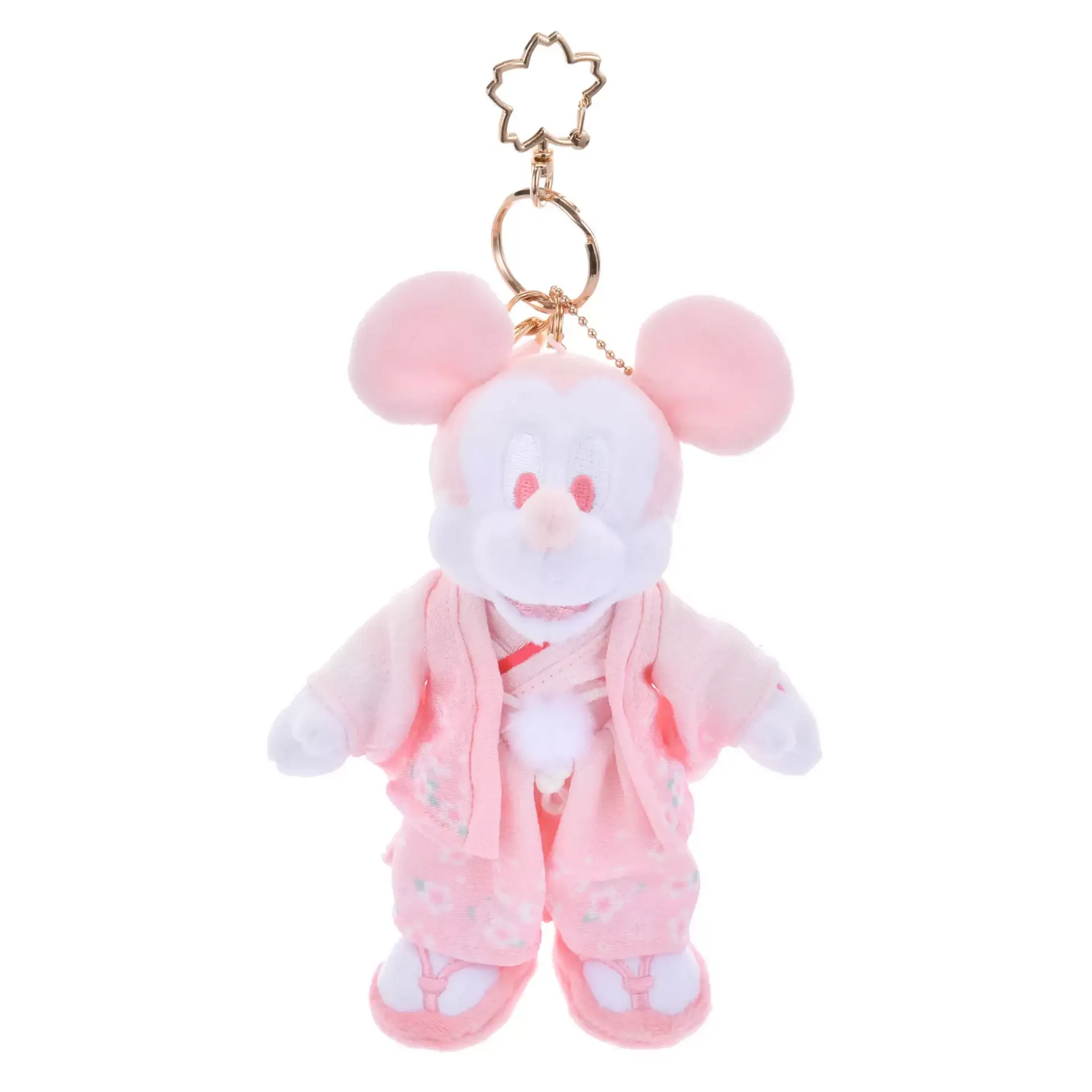 ミッキー ぬいぐるみキーホルダー・キーチェーン 着物 Sakura - Weee!