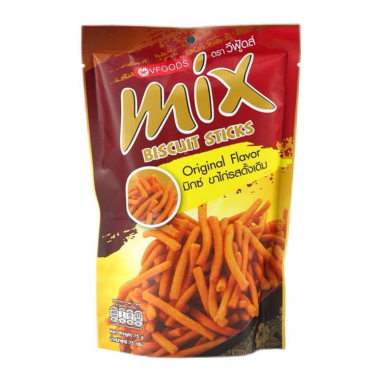泰国MIX脆脆条原味75g