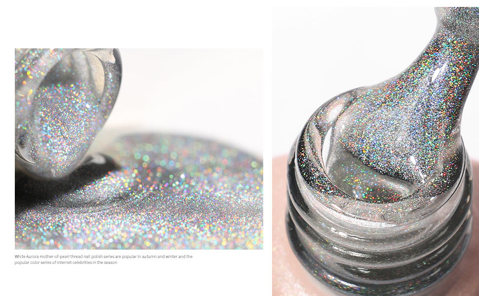 Rainbow Nail gel