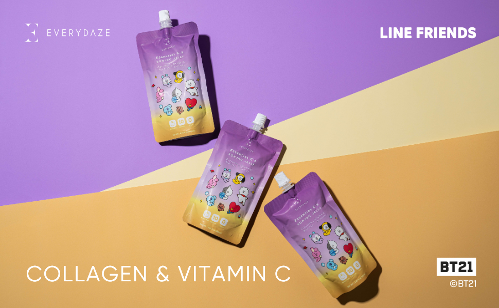 BT21 Korean Pear Konjac Jelly