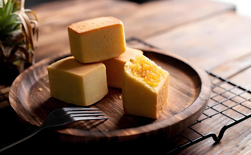pineapple cake pineapple upside down cake taiwanese snacks chinese mooncakes