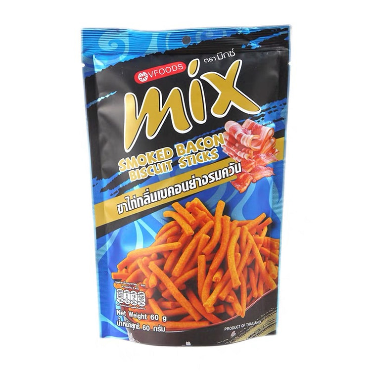 泰国MIX脆脆条熏肉味60g
