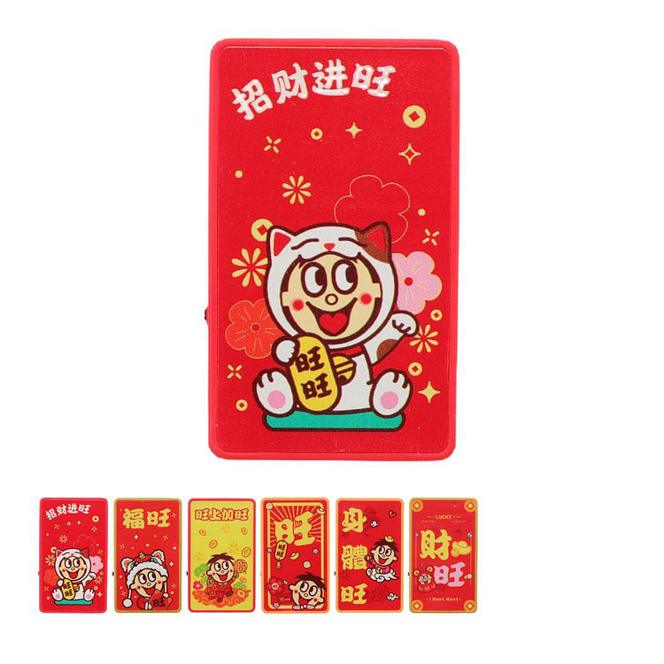 แม่เหล็กตู้เย็นเรืองแสง บล็ายด์บ็อกซ์ ซีรี่ย์มงคลหว่านหว่าน