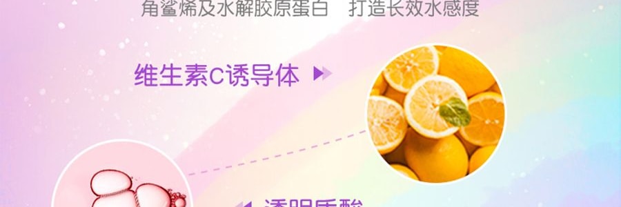 日本ROHTO樂敦 SKIN AQUA 獨角獸彩虹美肌防曬霜 修顏潤色隔離飾底乳 SPF50+/PA++++ 80g #薰衣草紫