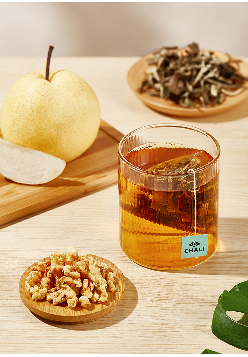 【中国直邮】 茶里 雪梨白茶  花果茶 清润茶  润燥舒心  17.5g( 2.5g*7袋)