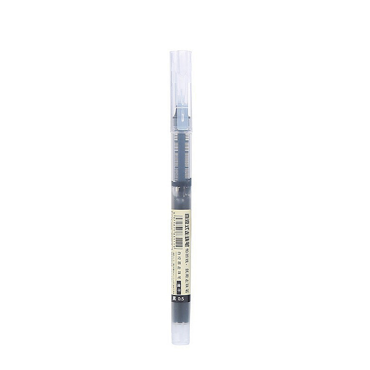 ゲルインクボールペン 速乾 0.5mm 黒 大容量 1 個