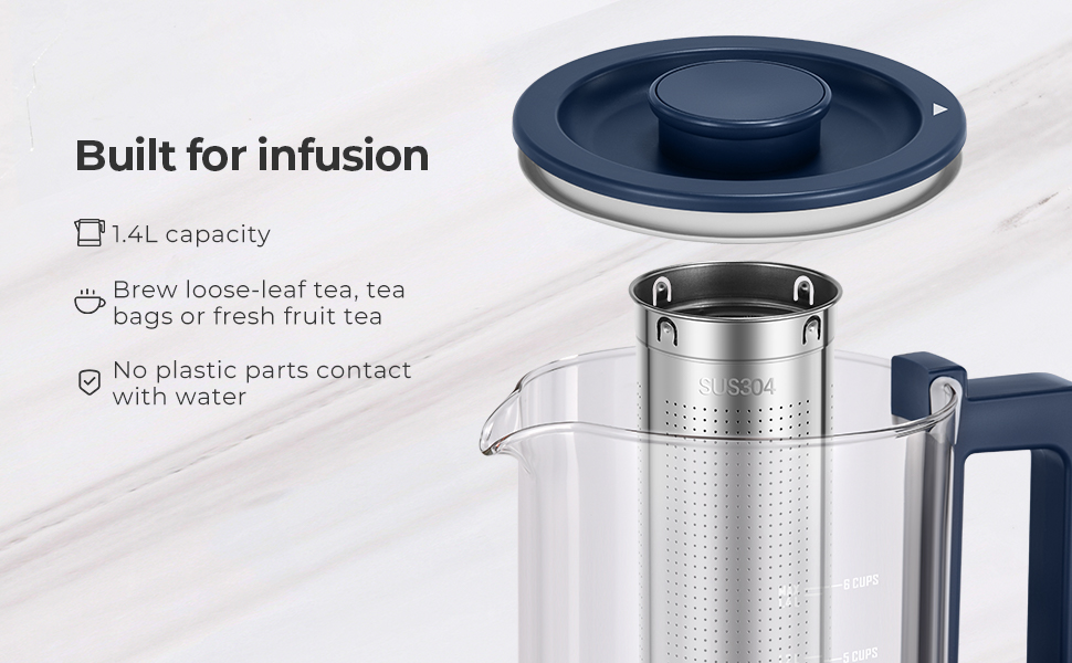 electric tea kettle temperature control