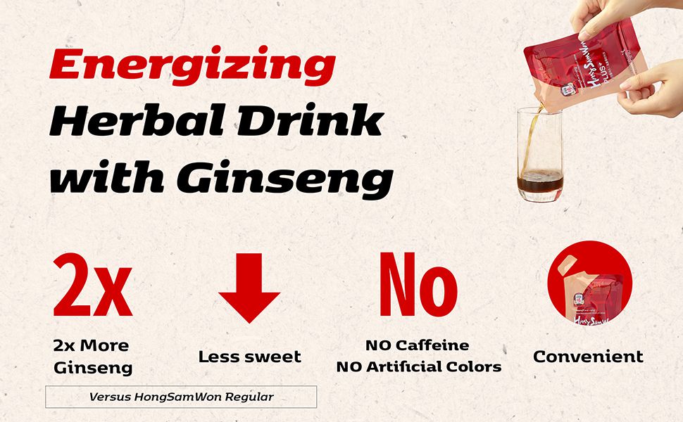 Hong Sam Won Plus Pouch Korean Red Ginseng CheongKwanJang