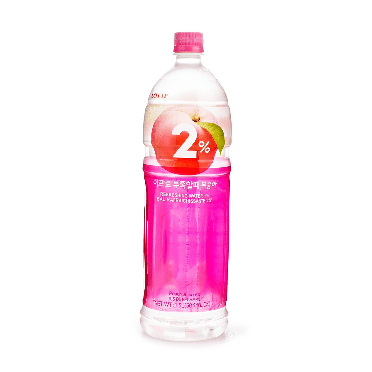 ロッテ ソフトドリンク2% ピーチ 1500 ml(ミリリットル)