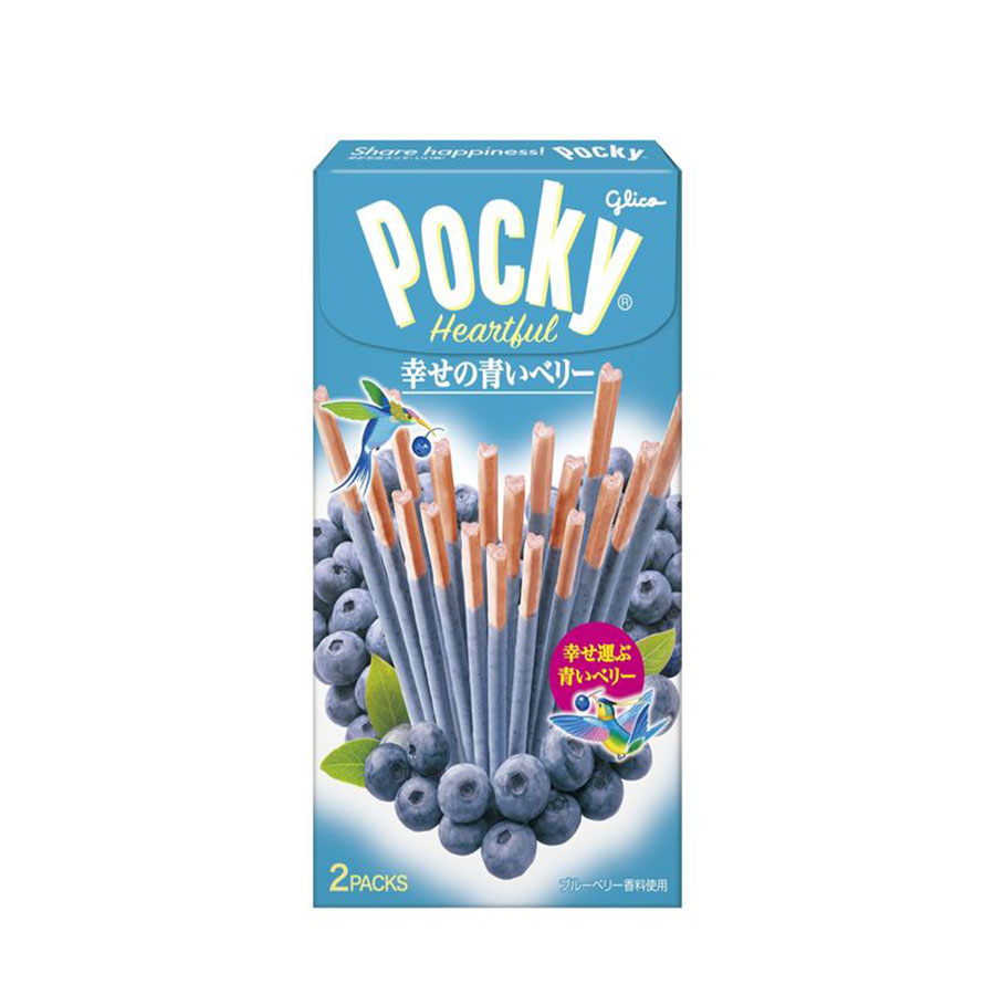 ぽっきー Get POCKY Limited Edition Blueberry Chocolate Sticks 1 each
