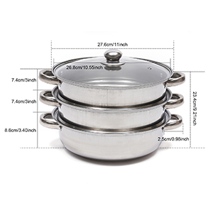 stainless steel steamer