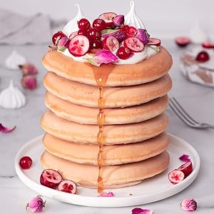 Rose flower pastry