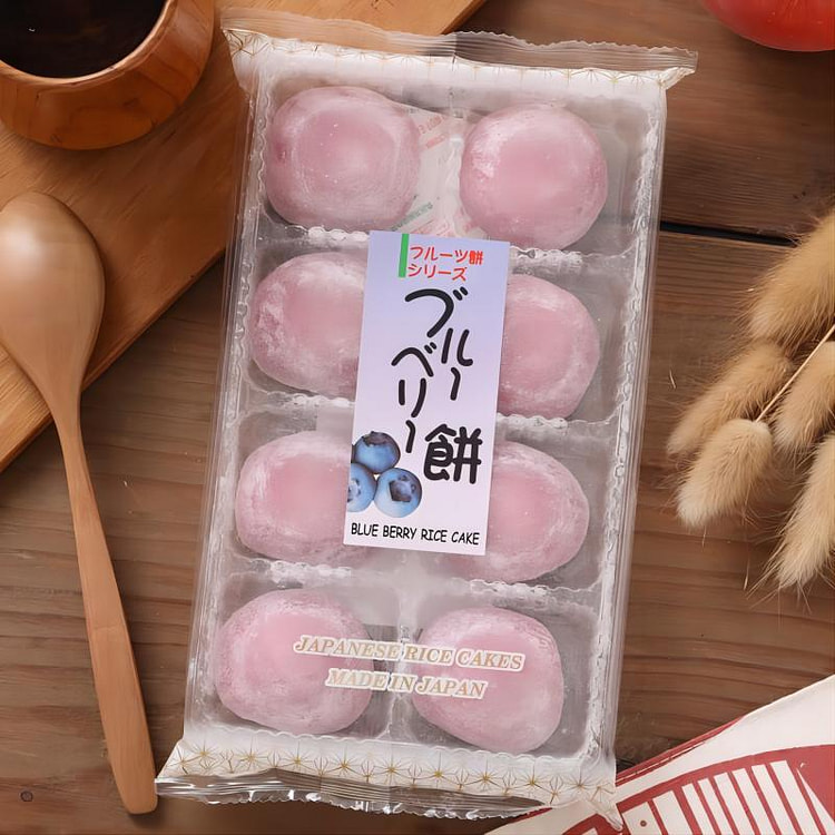 日本久保田大福麻薯蓝莓8枚220g