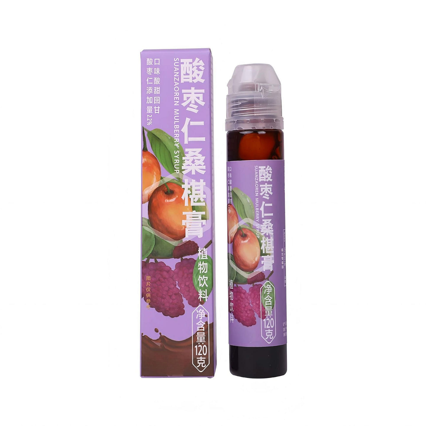 Sour Jujube Mulberry Paste Calm Sleep 120g 1 each