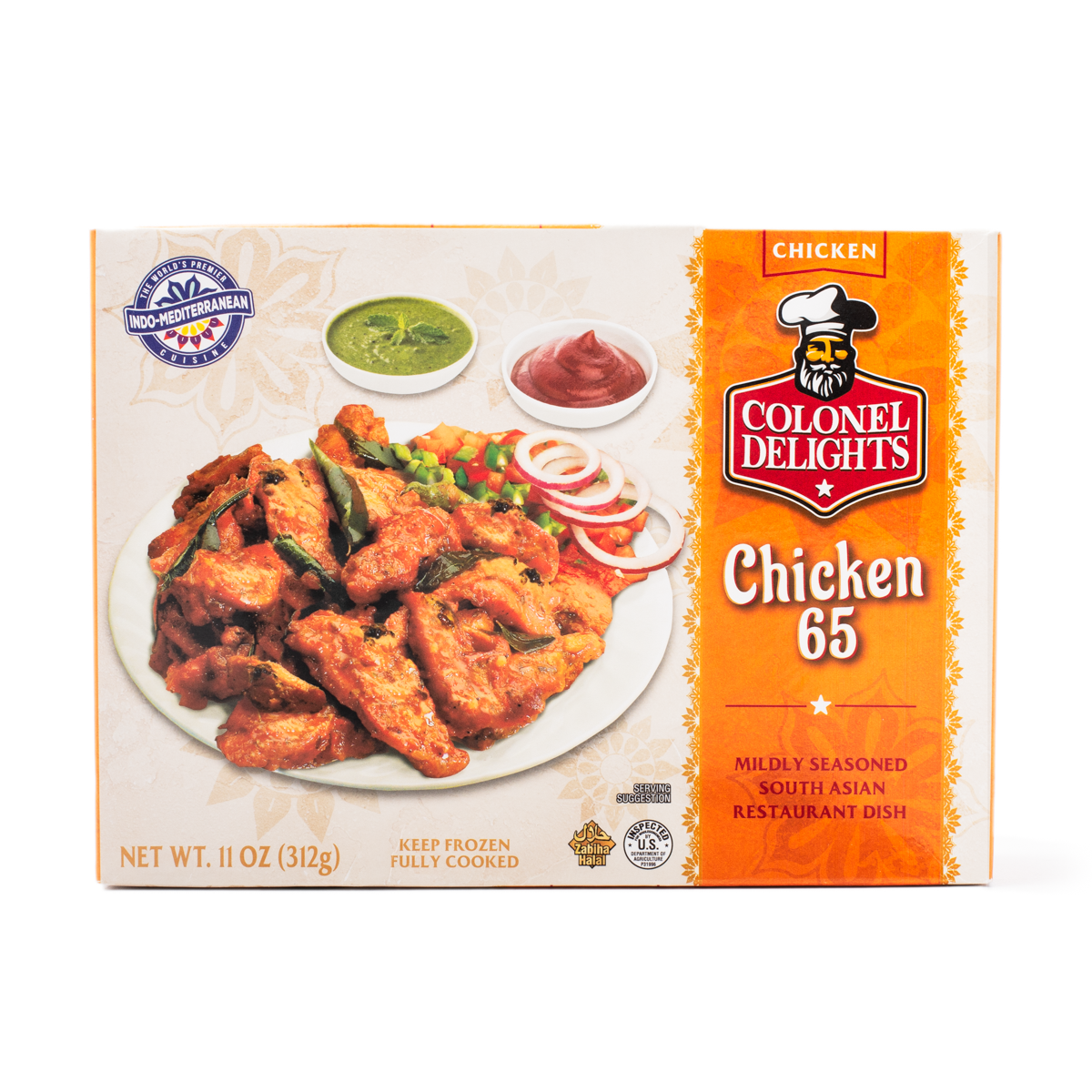 Colonel Kababz Chicken 65, Frozen 11 oz