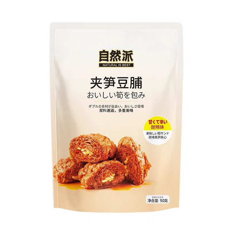 自然派夾筍豆腐甜辣味90g - Weee!