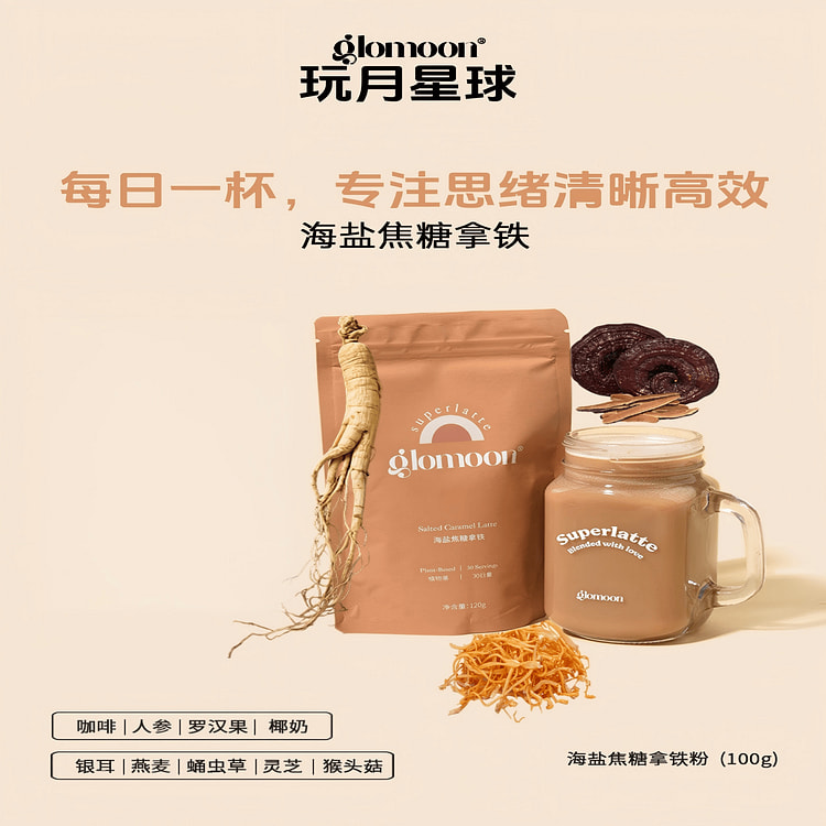 Sea Salt Caramel Powder Latte 120 g