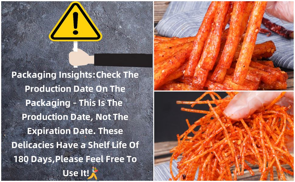Spicy Strip Small Gluten Spicy Strips Latiao Snack Food