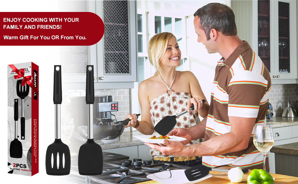 silicone spatula set