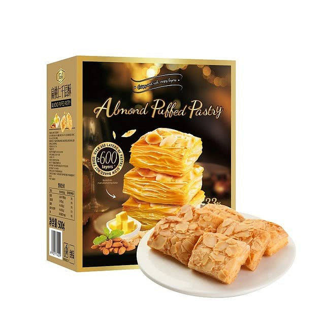 山姆Tafe 扁桃仁千层酥500g 500 克*62 份