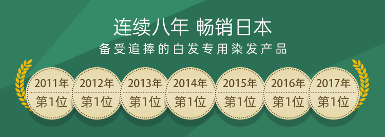 【日本直邮】日本 利尻昆布 无添加 植物染发洗发水 无硅油 黑色 洗染一体2合1 补色染发