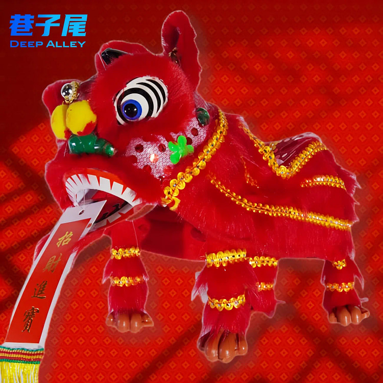 醒狮玩具提线木偶红色 1 箱