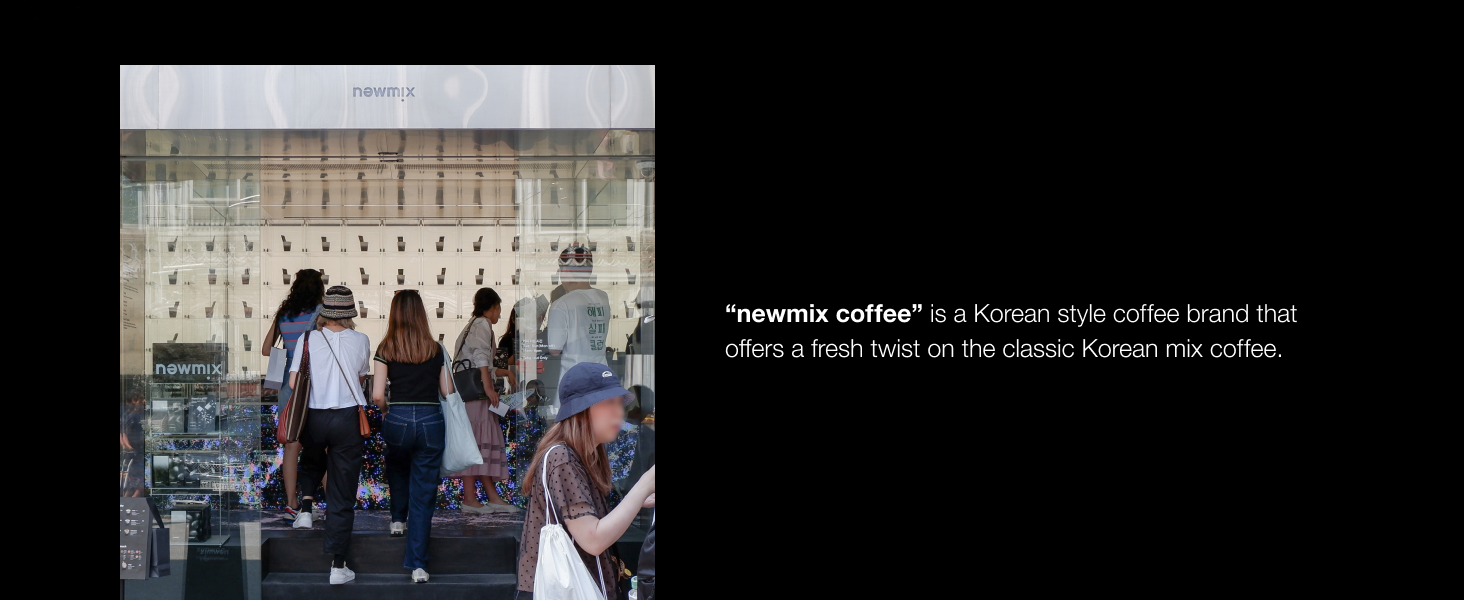 Korean mix coffee