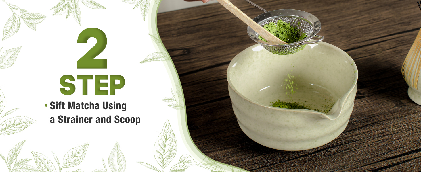 matcha set whisk and bowl