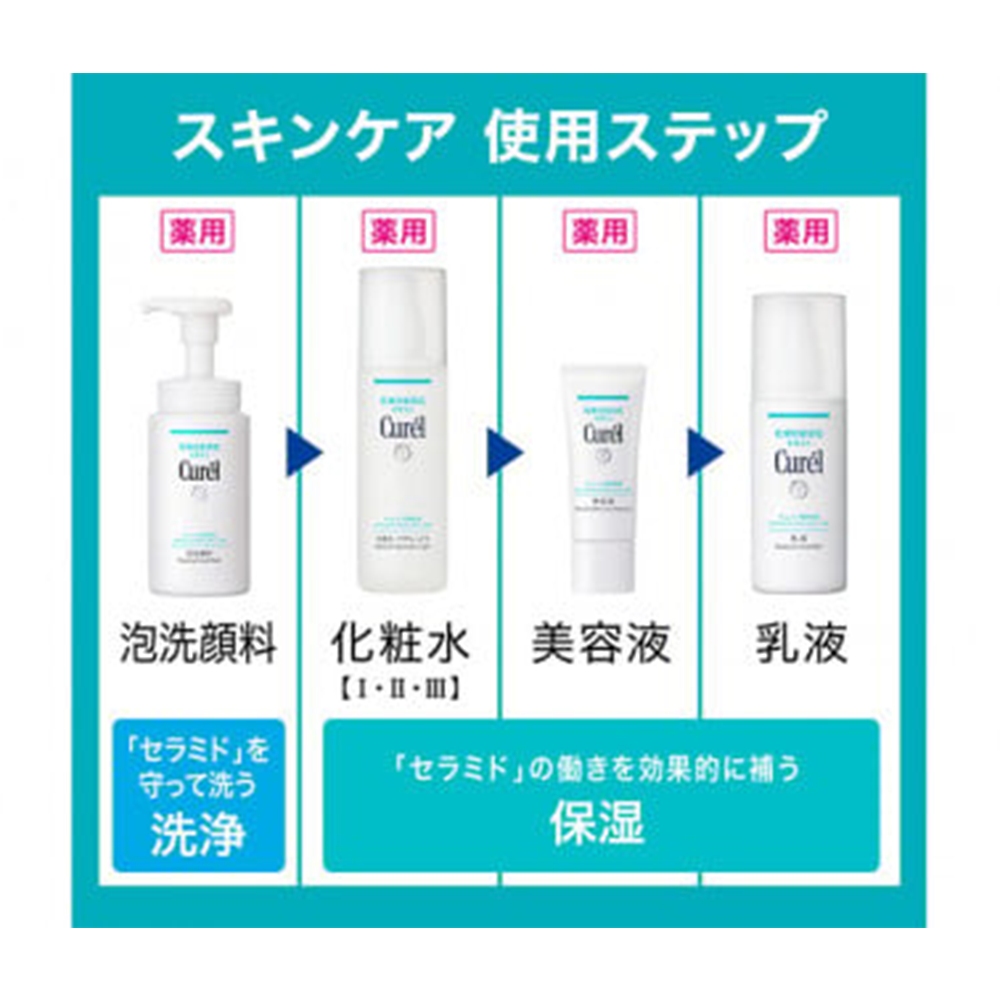 キュレル 潤浸保湿 泡洗顔料 150ml 1 each - Weee!