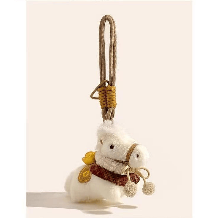 子馬と金塊のぬいぐるみキーホルダー E款 1 個