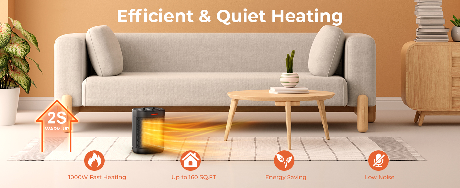 space heaters for bedroom