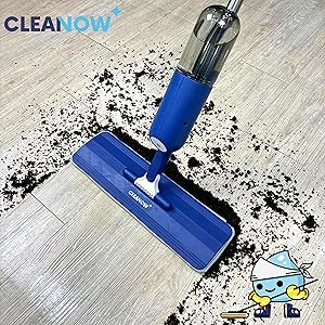 cleanow spray n shine spraymop 地板清洁拖把,清洁效率高