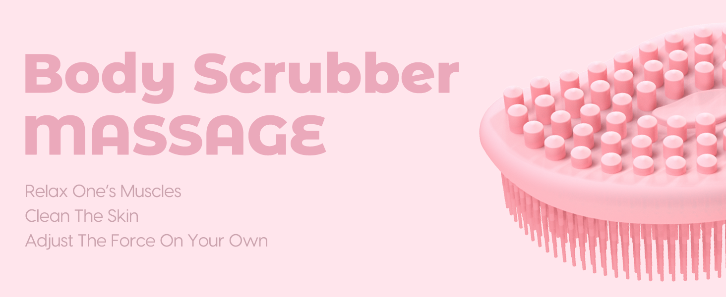 Silicone Body Scrubber