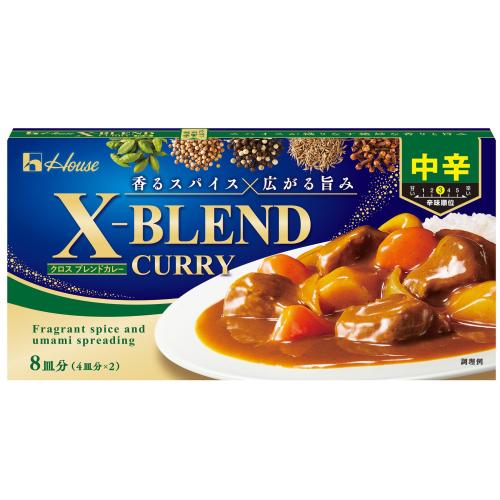 House Foods 混合咖喱中辣 140g（8 份） x 10 |