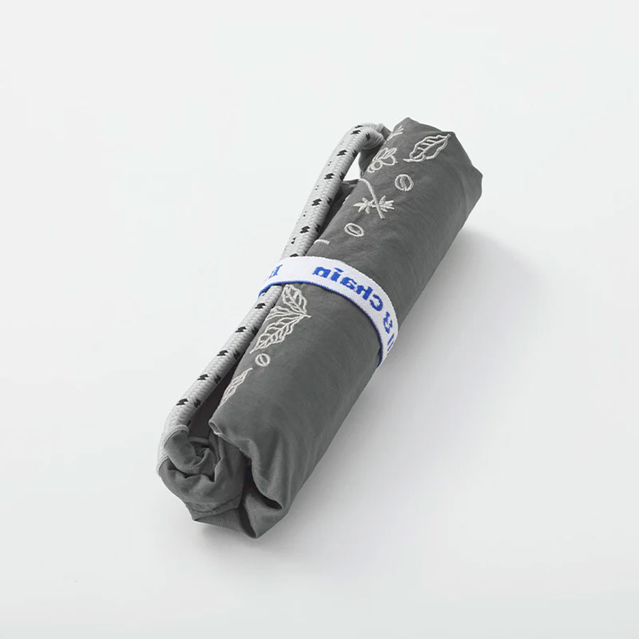 Ball&Chain Blue Bottle Coffee 刺繍エコバッグ(L) - Weee!