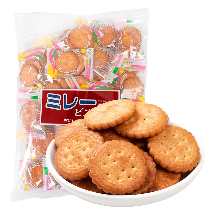 日本平野小圆饼南乳咸脆饼干145g