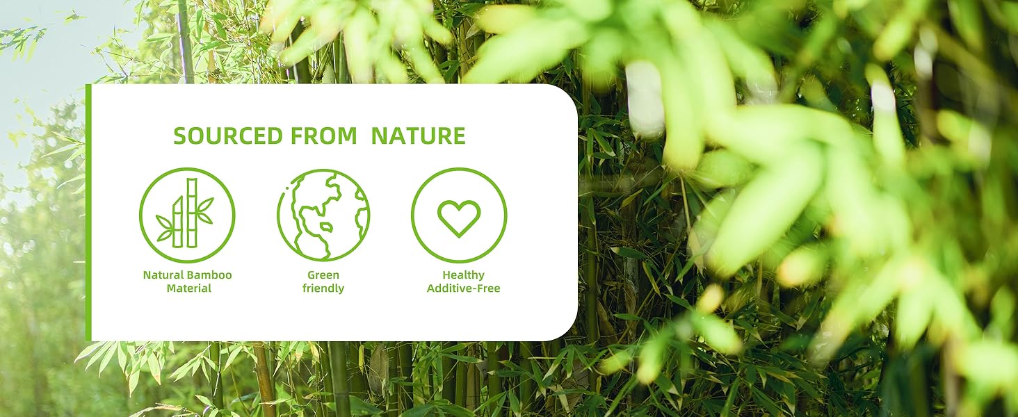 The matcha whisk is sourced from nature, an nice choice