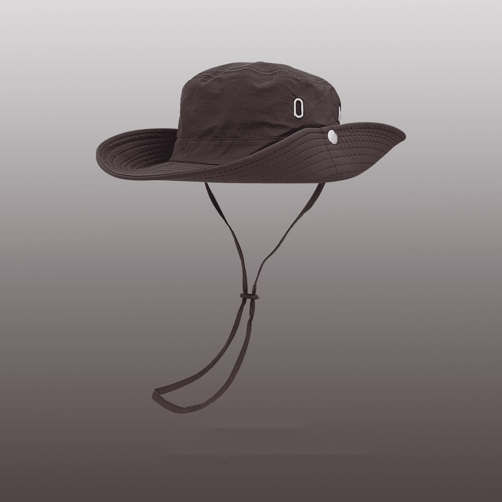 Outdoor Sun Hat Fisherman Coffee 1 each