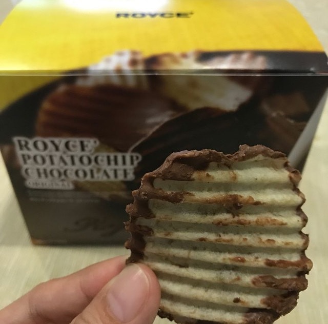 DHL直发【日本直邮】北海道名产 ROYCE原味巧克力薯片 190g