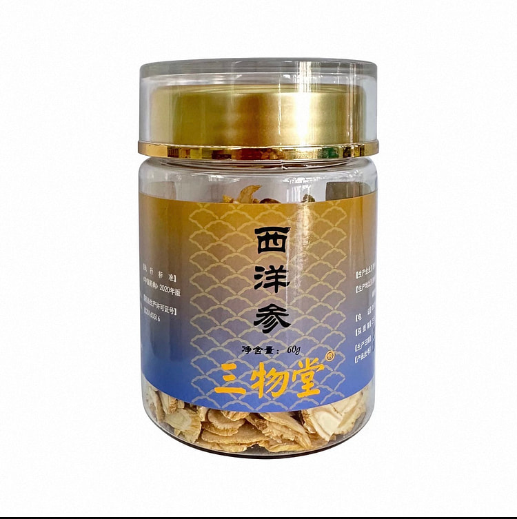 三物堂西洋参精选片60g/瓶 60 克