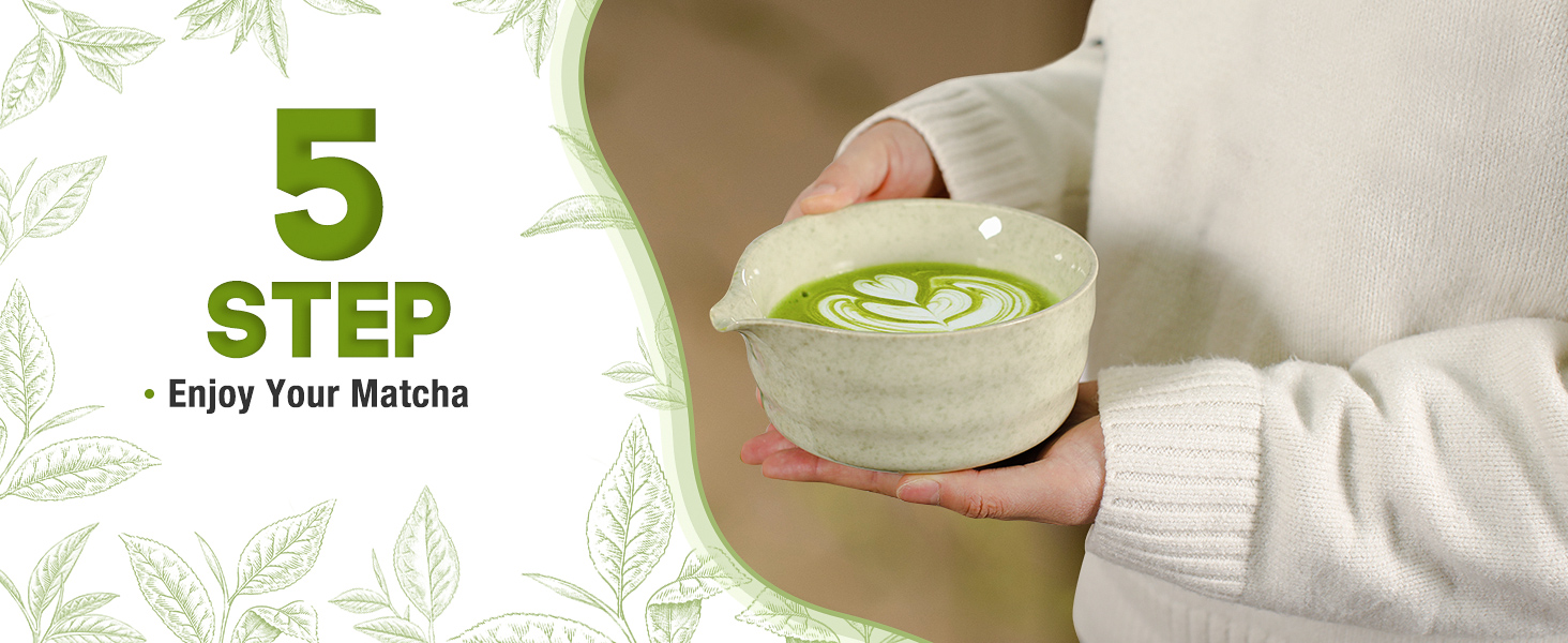 matcha set whisk and bowl