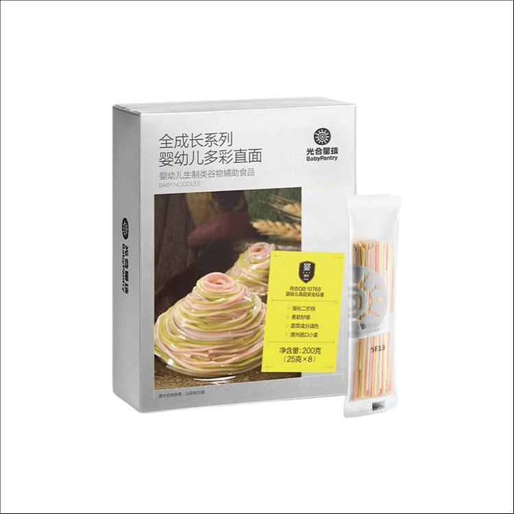 ベビーケア ストレートヌードル200g 200 グラム
