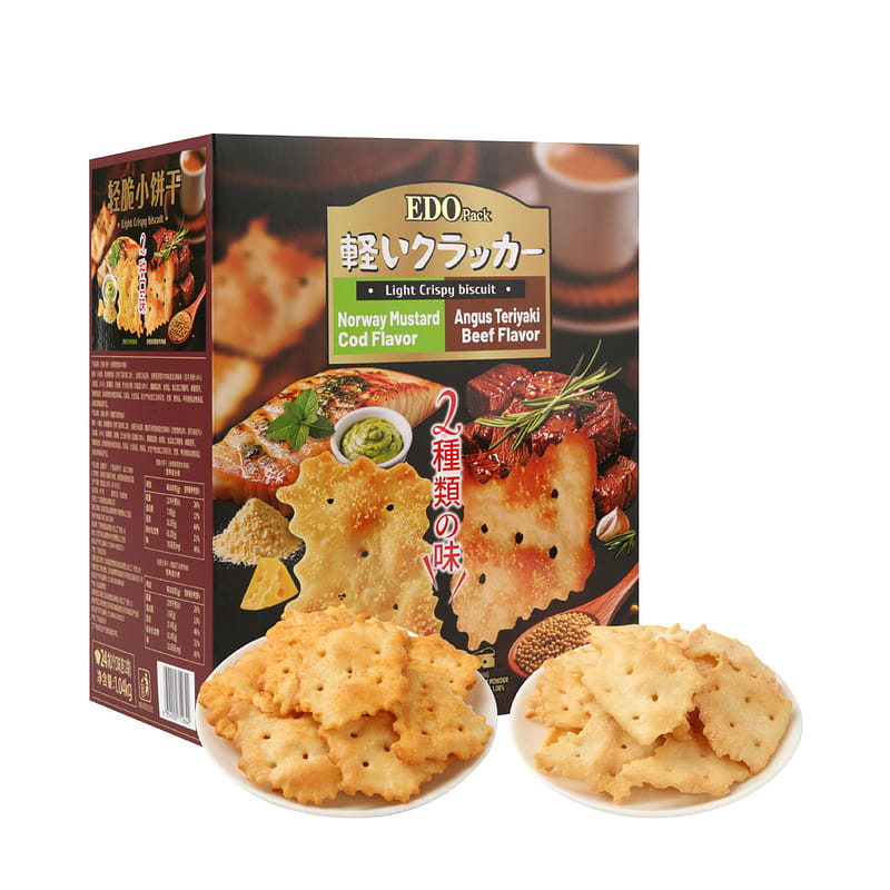 山姆EDO 清脆小餅乾1箱1.04KG 1 盒*24 份 - Weee!