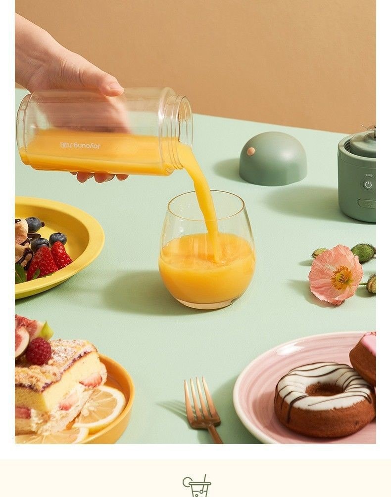 【中国直邮】Joyoung/九阳 榨汁机小型便携   绿色