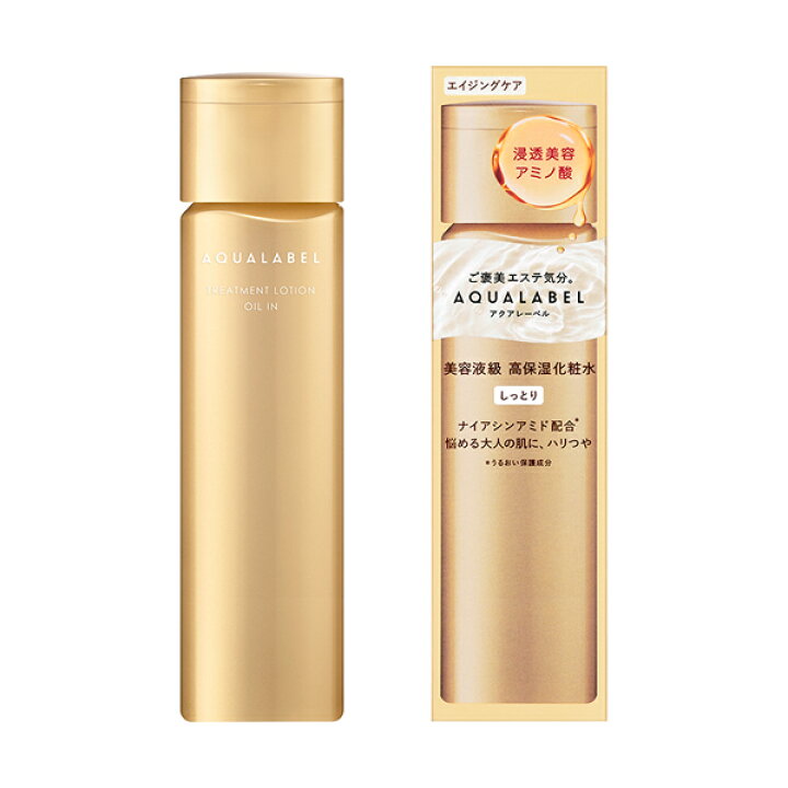 【資生堂】AQUALABEL（アクアレーベル）トリートメントローション オイルイン しっとり(170ml)【SHISEIDO】 | まいどドラッグ