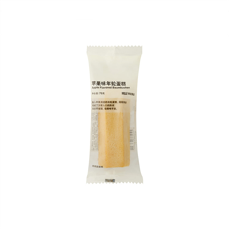 无印良品 MUJI 年轮蛋糕 苹果味