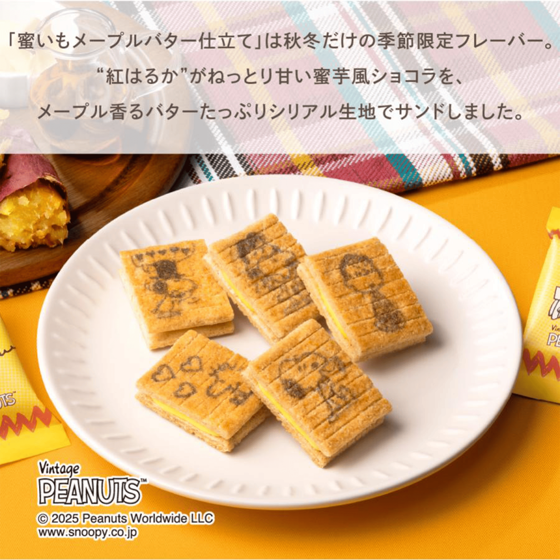 スヌーピー シュガーバターの木 詰合せ 12個入 1 個 - Weee!