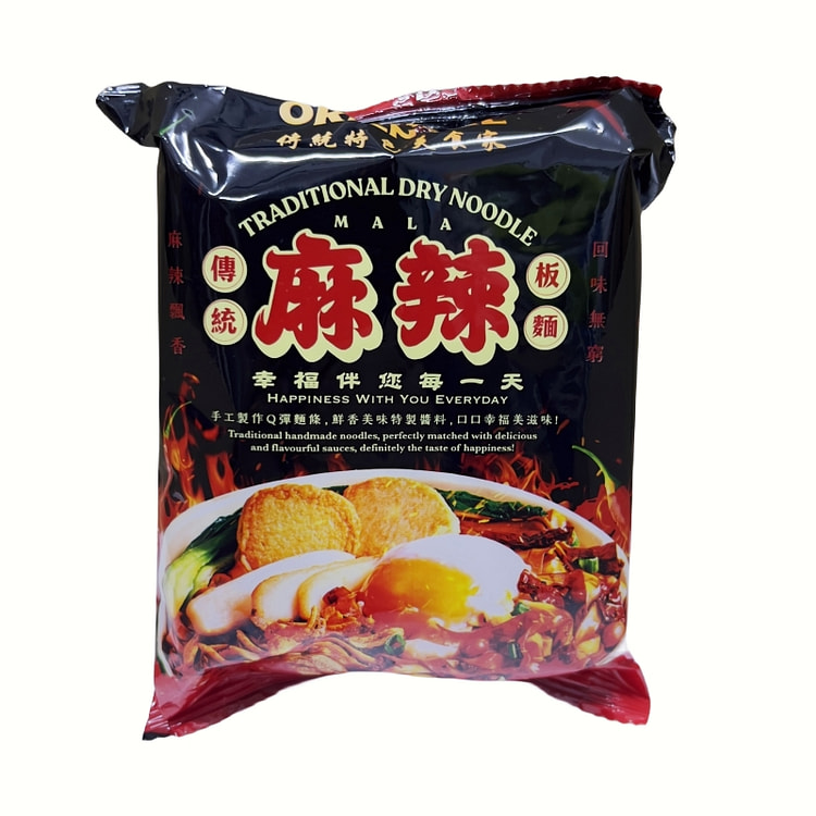 马来西亚华阳传统手工板面麻辣130g