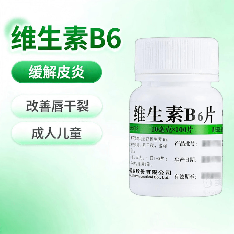 维生素B6片 调节代谢100片 1 份